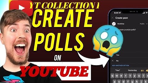 How to Create YouTube Polls Without 1,000 Subscribers #youtubepolls