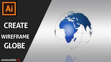 Illustrator Tutorial:Create a Wireframe Globe