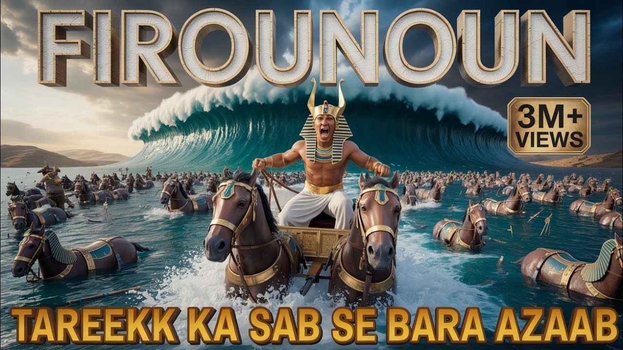 “Musa (Alaihissalam) Ka Karishma! 😱🌊 Firon Aur Faujon Ko Hairat Mein Chhod Diya! 🔥✨”