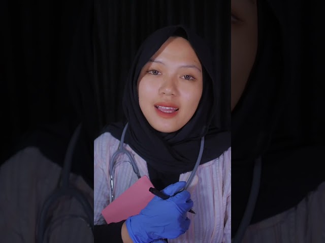 ASMR DOCTOR ROLEPLAY ( Part 1 ) #asmrshorts #asmrdoctor