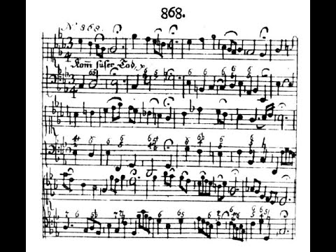 Realisation Komm, süßer Tod (come sweet death) J.S. Bach BWV 478