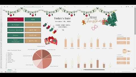 NEW Excel Christmas Gifts & Budget Planner | Instant Download | Track Gifts | Save Money