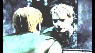 Silent Hill 2: Bathroom Mirror Cutscene - Full Brightness Reveal: James is gazing at you.