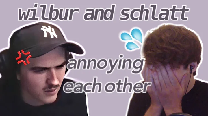 wilbur and schlatt annoying each other for 10 minutes and 42 seconds straight