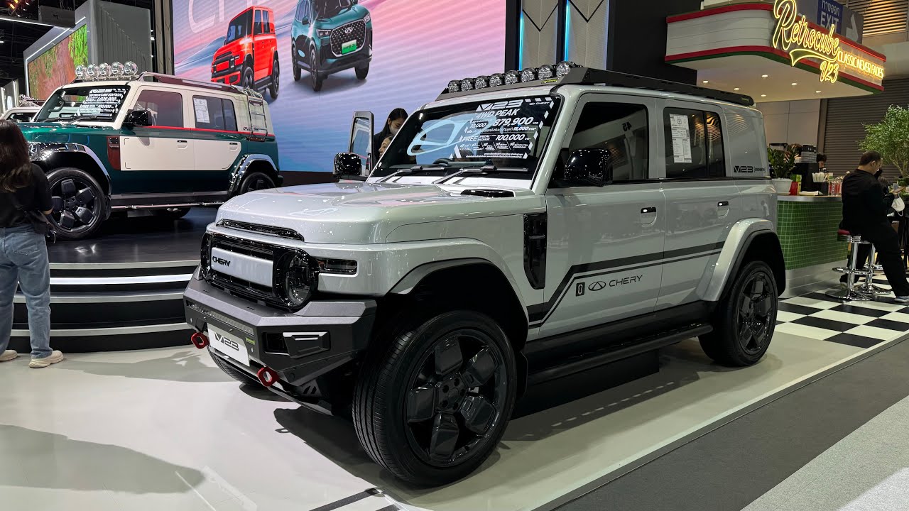 Взгляните на комплект Chery V23 IRON MAN на выставке Motor Expo 2025 #cheryv23