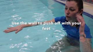 Mastering Your Fear of Water:  Repetition until you feel you have truly learned a swimming skill
