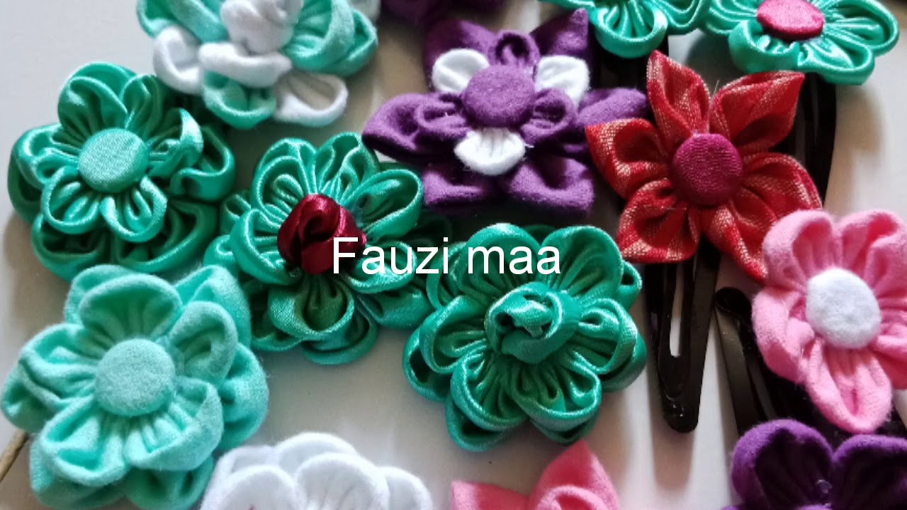Gambar handmade dari  kain  flanel  kain  perca YouTube