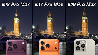 iPhone 18 Pro Max vs iPhone 17 Pro Max vs iPhone 16 Pro Max Camera Test - Which One Is Best?