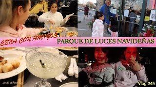 PARQUE DE LUCES NAVIDEÑAS 2021.  Vlog 245 | Linda cubana Vlog