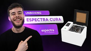 Unboxing da Espectra Cura: A solução para cura de resinas de modelo 3D!