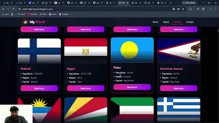 My World Using React JS screenshot 3