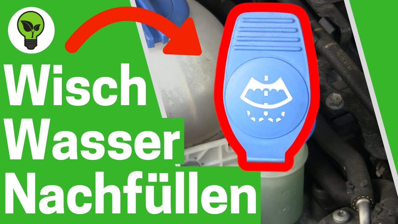 Scheibenwischwasser Nachfüllen ✓ ULTIMATIVE ANLEITUNG: Wie Auto Frostschutz  Wischwasser Auffüllen??? 