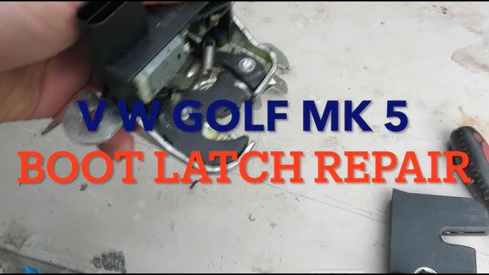 Boot Lock Replace - Volkswagen Golf Mk5 Hatchback 