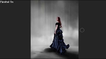 Dark Forest Foggy Effect Photoshop photo manipulation   Photoshop Tutorial
