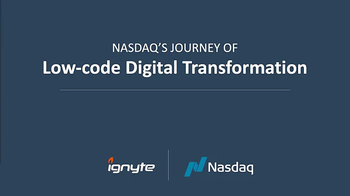 Ignyte Client Spotlight: Nasdaq's Journey of Low-C...