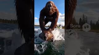 Living the dream #bigfootvlog #funny #cryptids #beaver #watersports