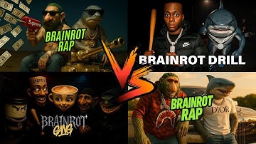 Best Brainrot Rap Versus| Brainrot Drill vs Brainrot Rap vs Brainrot Gang vs Brainrot Rap #brainrot