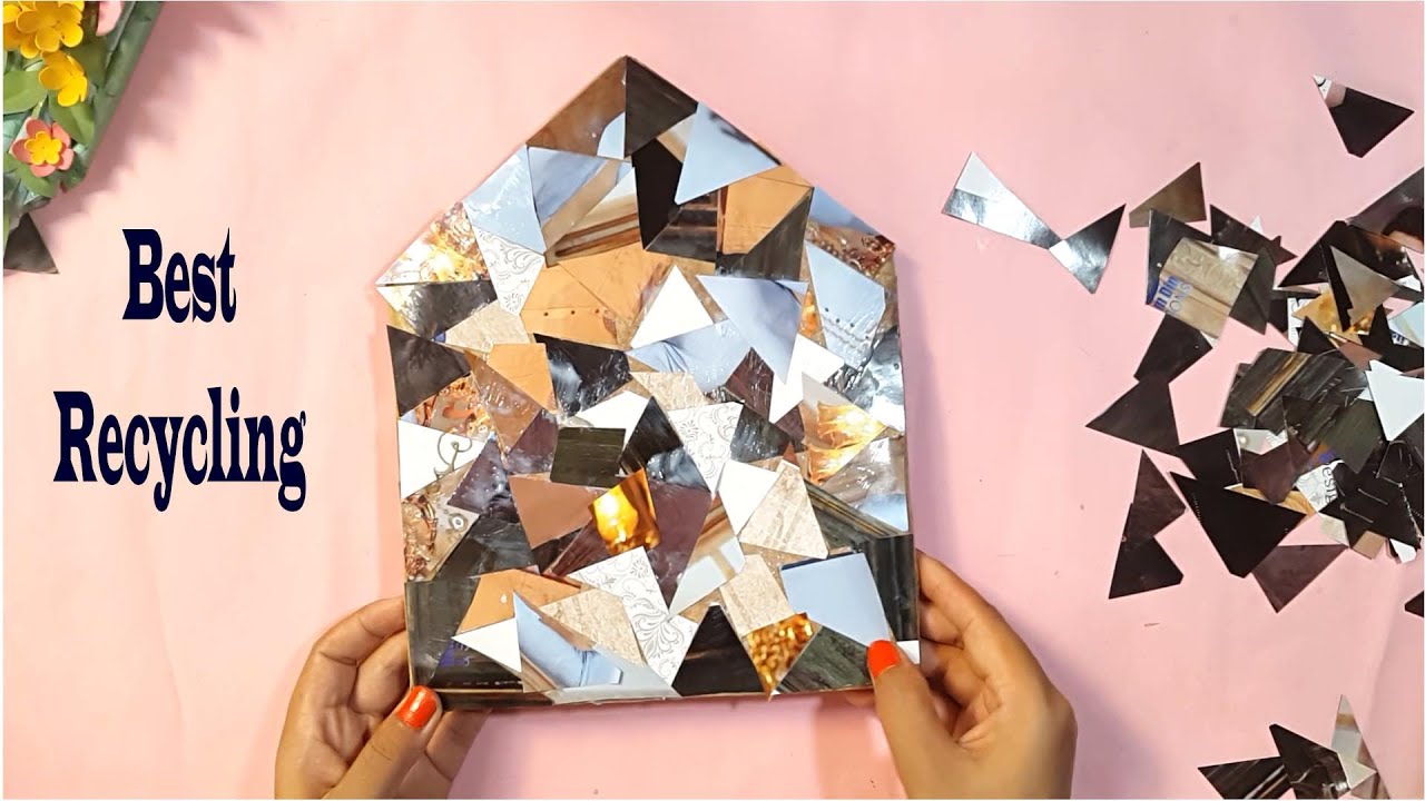 DIY Best Recycling craft idea // Recycling with CardBoard // Wall