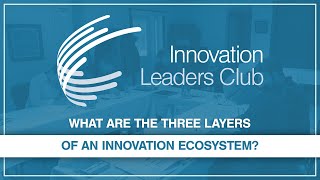 What are the three layers of an innovation ecosystem
