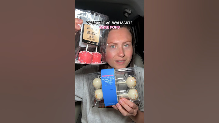 walmart vs…. walmart? cake pops edition #walmartfinds #newfood #foodreview