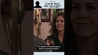 how curb your enthusiasm works without a script #shorts