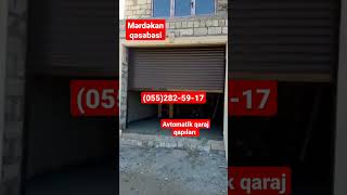 Avtomatik Qaraj Qapıları Həyət Üçün Jalüz Darvazalar Avtomatik Jaluz Qapılar Tel055282-59-17