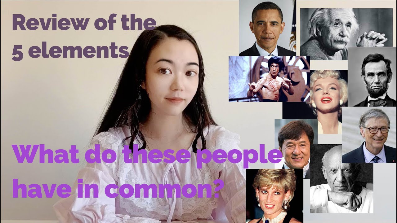 Bazi e06 - the Five Elements. What do these people have in common?