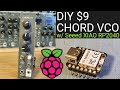 [ $9 ] DIY eurorack modular synth CHORD VCO v2 with Seeed XIAO RP2040 | Raspberry pie pico