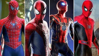 The Evolution Of Spider-Mans Suits In Movies 2002-2019