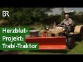 Alles original Trabant: Trabi-Traktor selbst gebaut, DDR Oldtimer Marke Eigenbau | Unser Land | BR