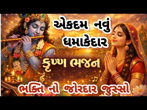 ભક્તિમાં ઝૂમી જાઓ એવું નવું ધમાકેદાર ભજન😍gujarati bhajan🌹Krishna bhajan#bhajan#viral#viralvideo#new