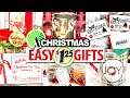 *EASY* Christmas Gift Ideas made in 5 Minutes! $1 Dollar Tree DIYs 2025