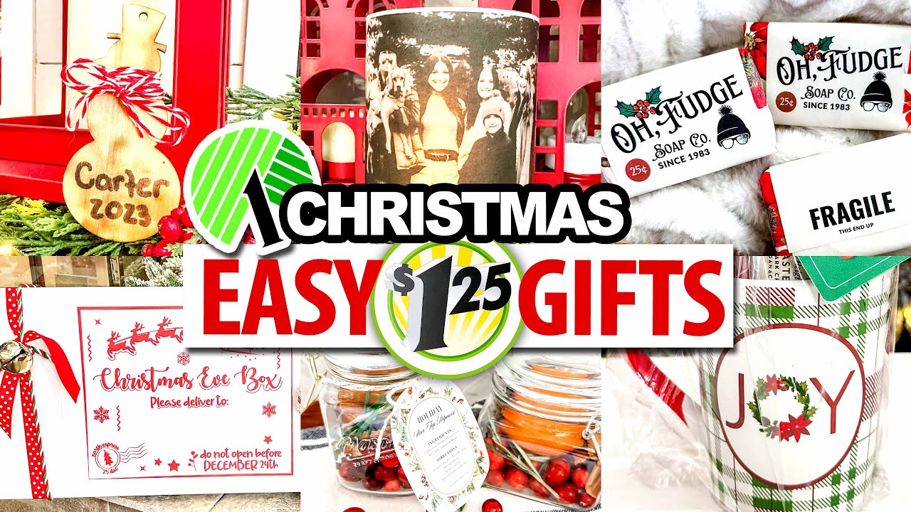 Last Minute Gift Ideas Under $5 - Christmas Edition @dollartree