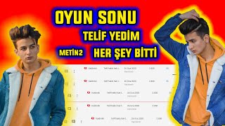 METİN2 TELİF YEDİM  O KADAR EMEK ÇÖP OLDU... :(