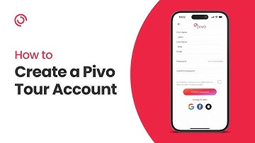 How to create a Pivo Tour account | Pivo Real Estate