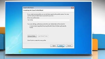 Create New Profile to replace a Corrupted one in Mozilla® Firefox
