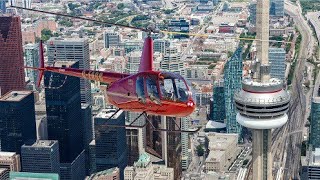 Complete Helicopter tour above Downtown Toronto | Heli tours toronto