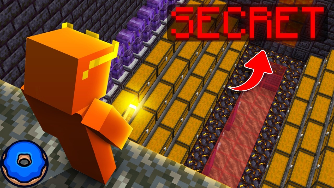 Тайное проживание в базе игрока на DonutSMP