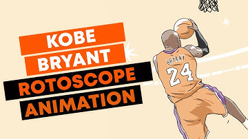 Kobe Bryant rotoscope animation, by Chris Rathbone