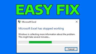 Fix Microsoft Excel Has Stopped Working Issue on Windows 11 | How To