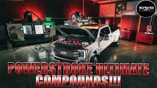 700 +HP FORD F-450 COMPOUND TURBOS DYNO TIME!!