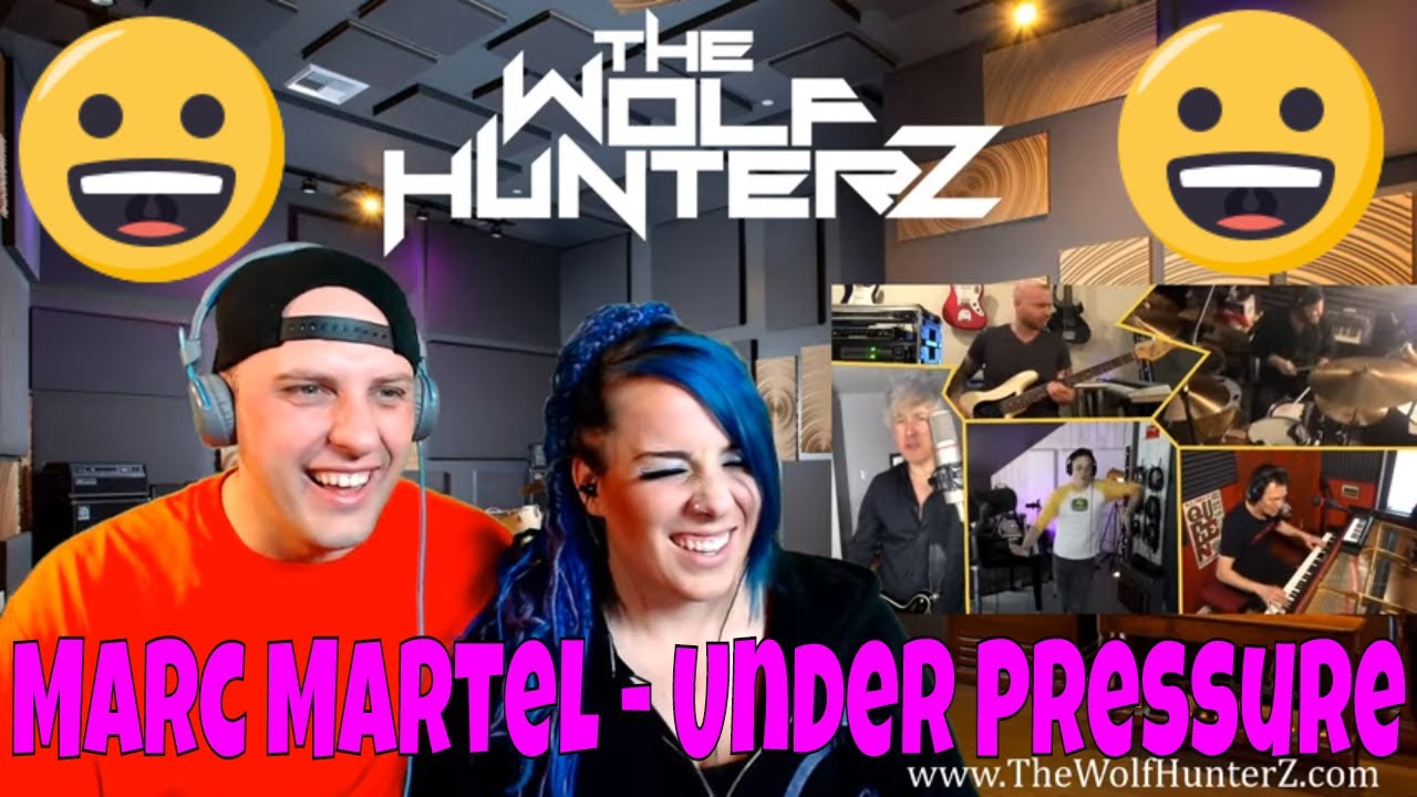 First Time Hearing Marc Martel - Under Pressure (Queen cover) THE WOLF HUNTERZ Reactions