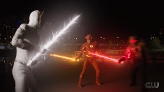 The Flash 7x18 Barry and Thawne vs Godspeed