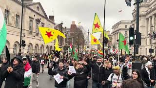 25/01/2026 • London Kurdish Demonstration • Rojava • Self-Determination 