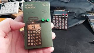 :   ! Pocket Operator Rhythm PO-12  Teenage Engineering