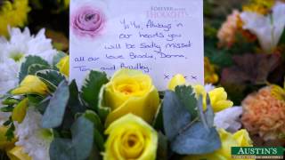 Remembering Floral Tributes - Sympathy- cards- Messages