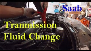 OG Saab 9-3 9-5 | How to Change Automatic Transmission Fluid