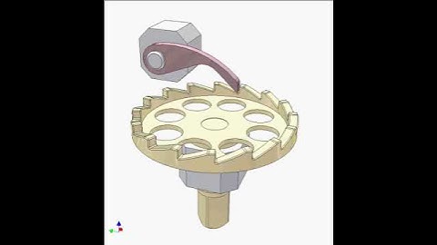 design concepts and mechanisms | Ratchet mechanism for anti reverse 3480p