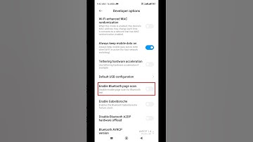 Enable bluetooth page scan developer options #shorts