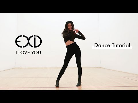 EXID I love You Dance Tutorial Mirrored